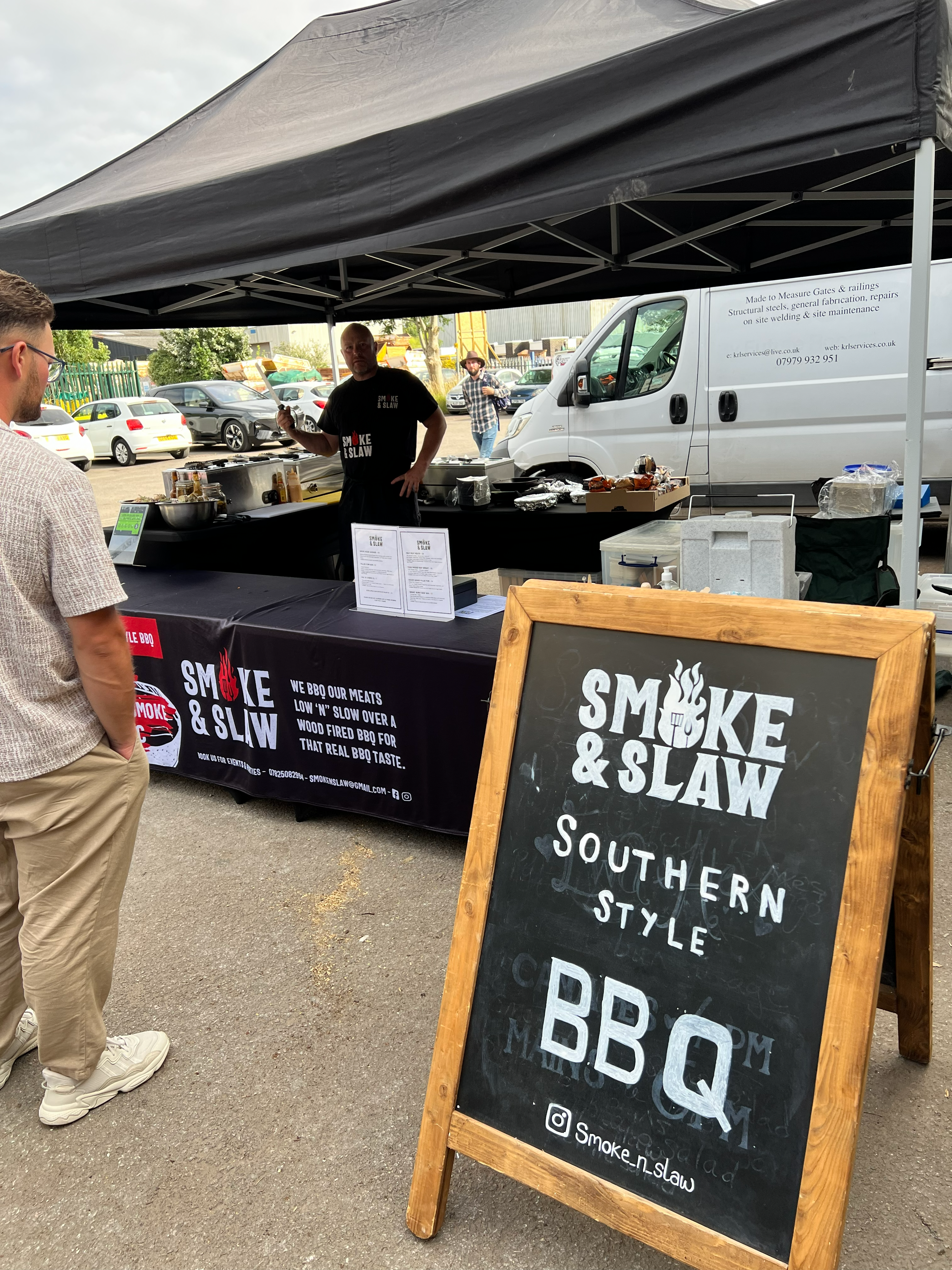 Smoke & Slaw at an event