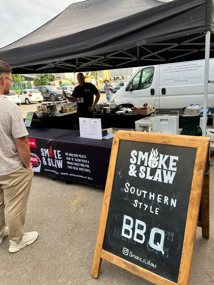 Smoke & Slaw at an event